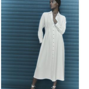 Zara Midi Shirt Dress